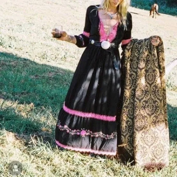 Chasing Unicorns Fork in the Road maxi dress. - Picture 5 of 5